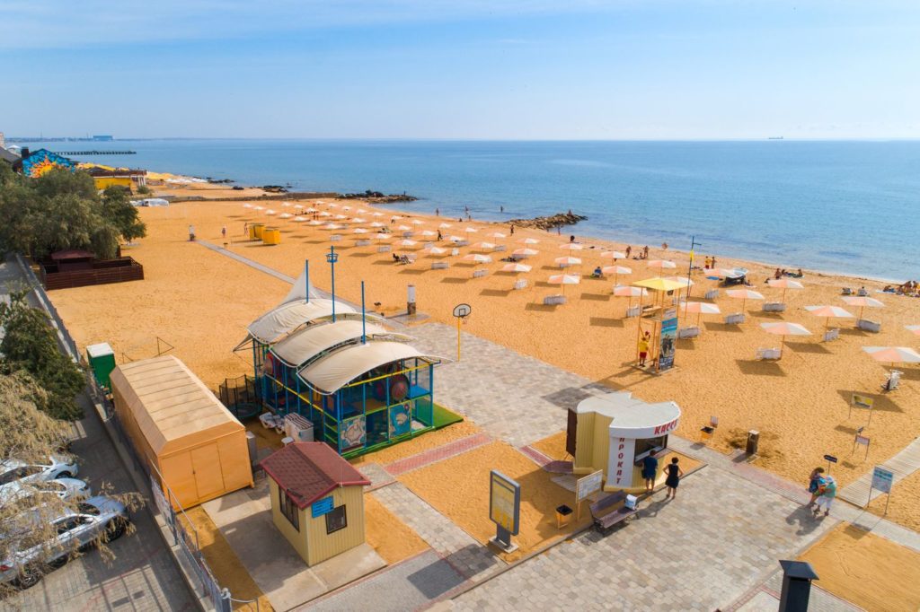 Море в июле в Крыму